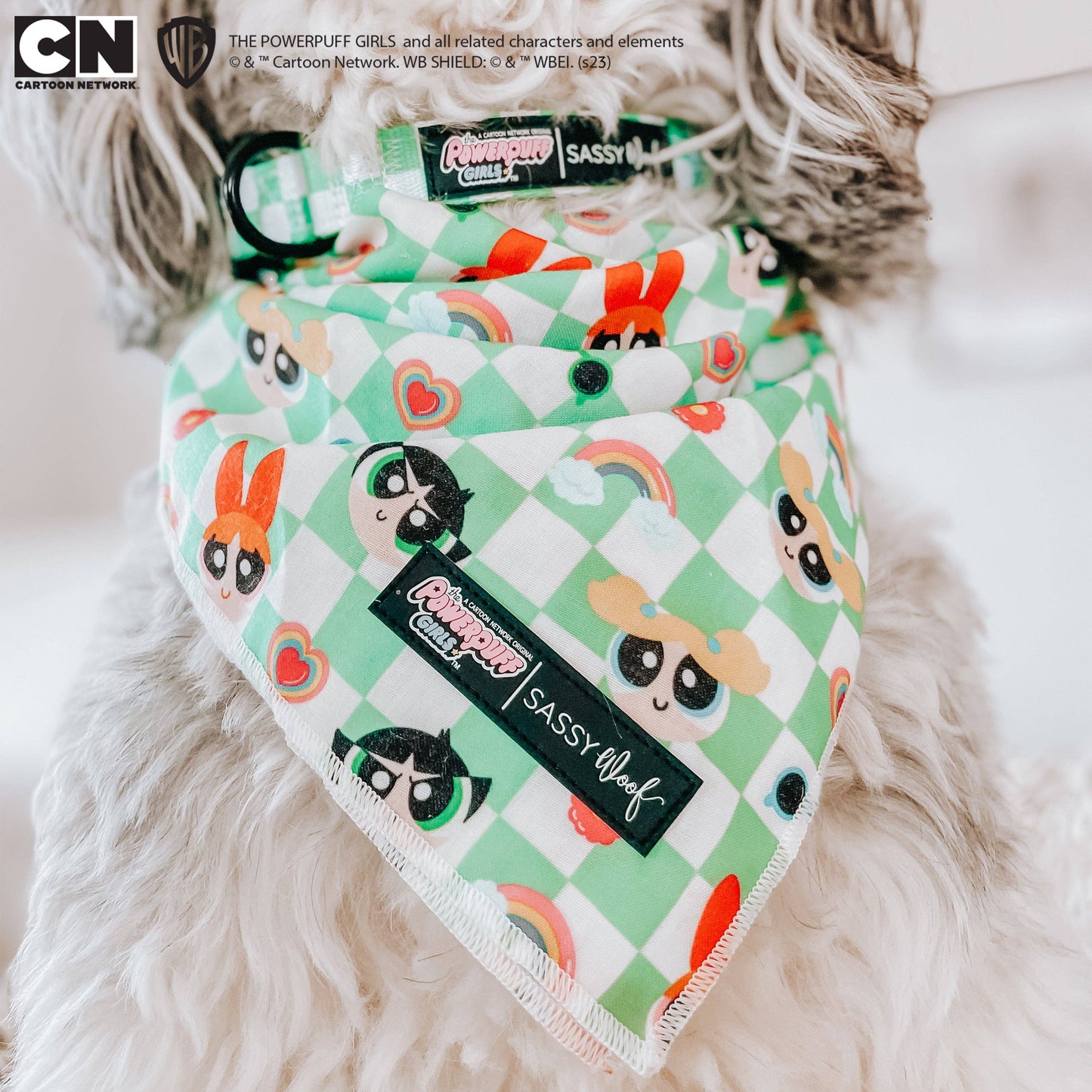 Dog Bandana - The Powerpuff Girls™ (Green)