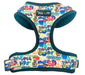 Colorful Graffiti Edition Adjustable Dog Harness