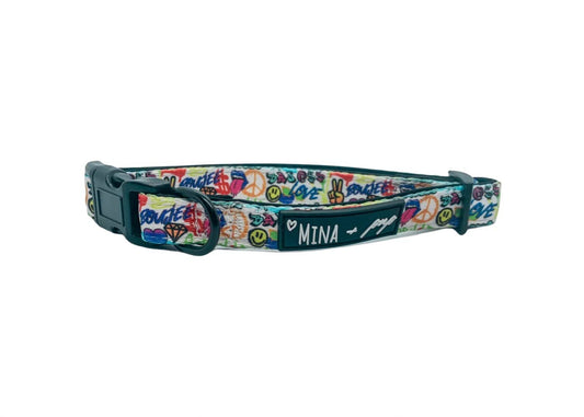 Graffiti Edition Adjustable Dog Collar