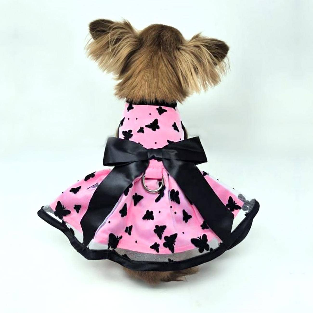 Pink & Black Dog Dress