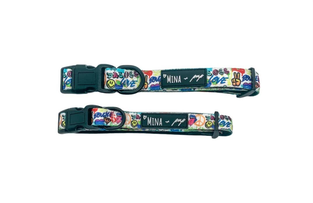 Graffiti Edition Adjustable Dog Collar