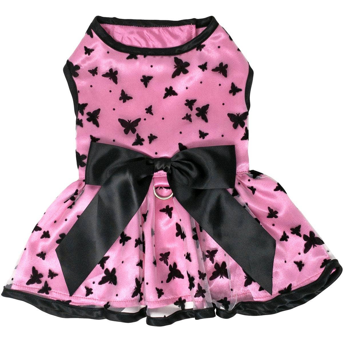 Pink & Black Dog Dress