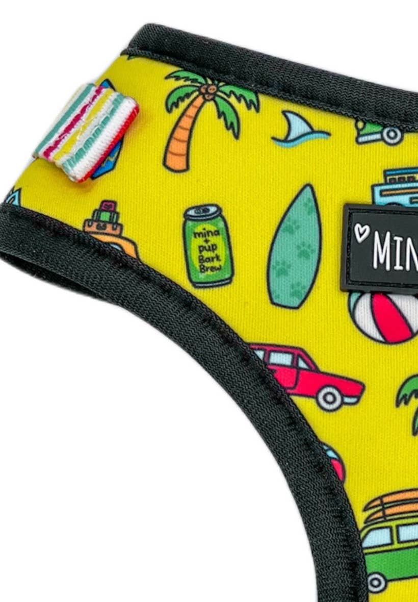 The Beach Bum Adjustable Dog Harness