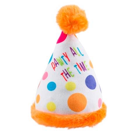 Happy Birthday Dog Plush Pawty Hat