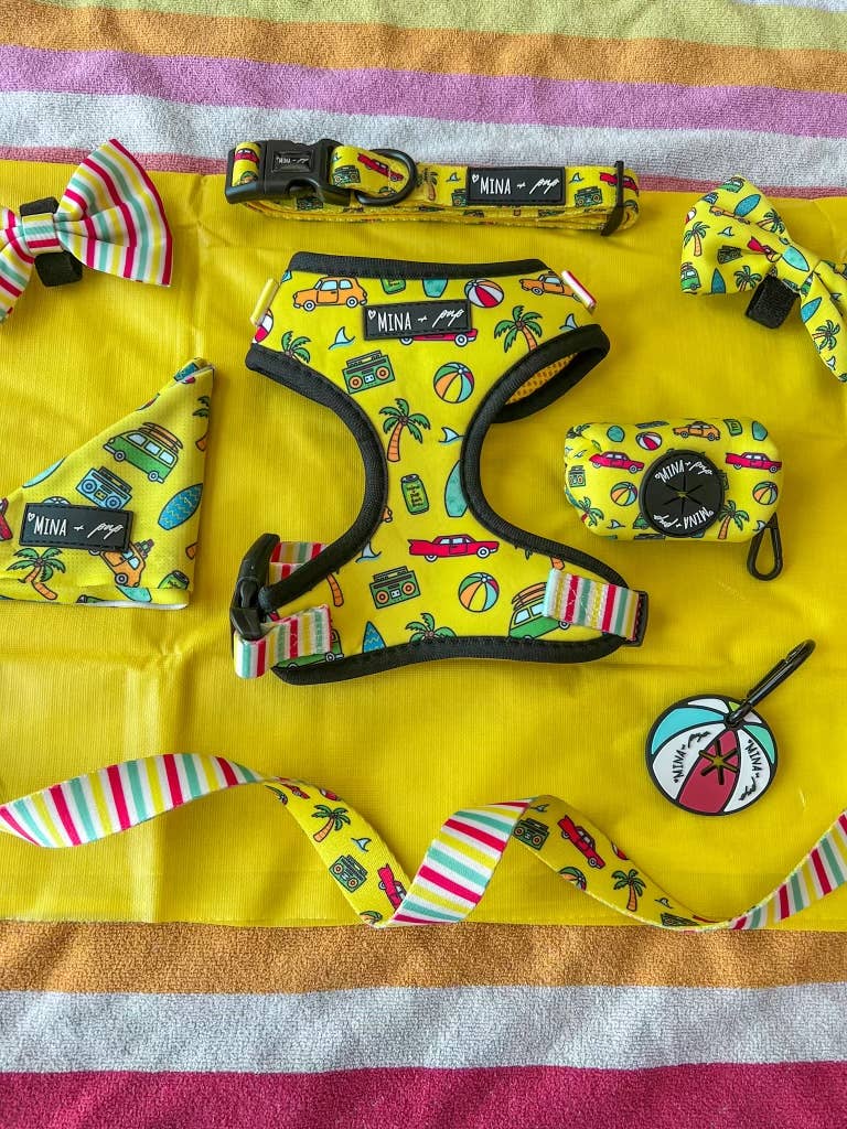 The Beach Bum Adjustable Dog Harness