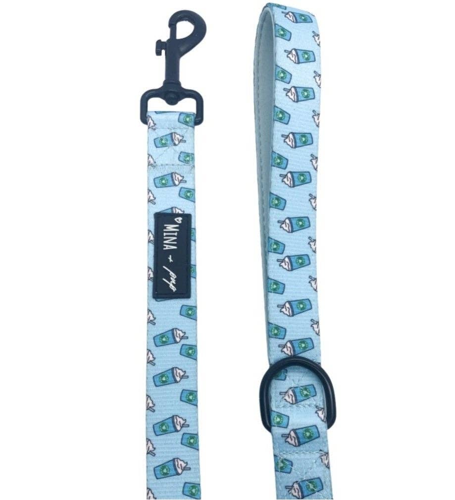 Blue 5 Foot Pupshake Comfort Leash